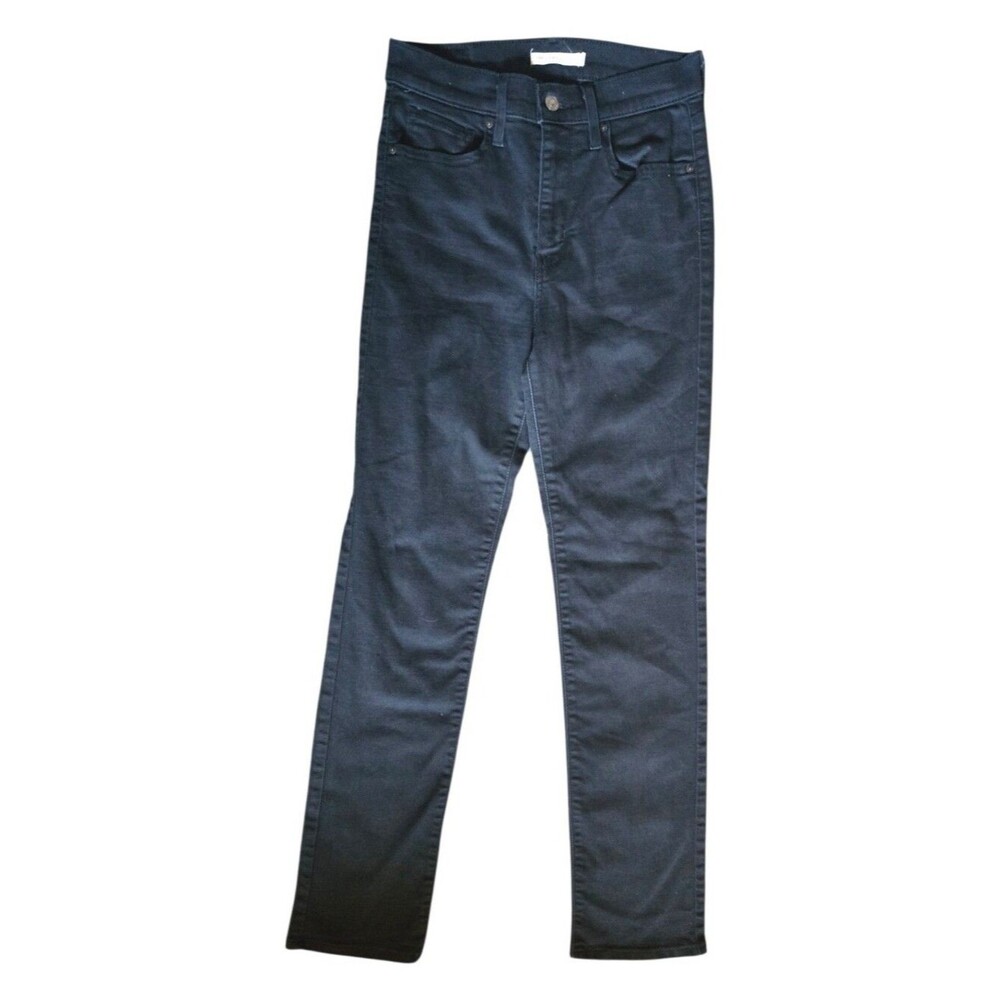 724 High Rise Straight Women's Jeans - Black - 28